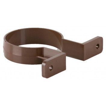 68MM ROUND DOWNPIPE BRACKET BROWN BR207BR