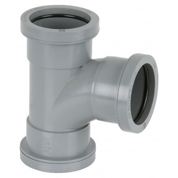 32MM P/FIT WASTE 92.5 SWEPT TEE GREY W903G