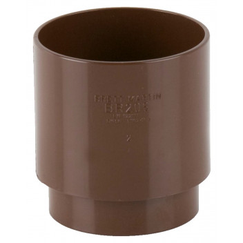 68MM ROUND DOWNPIPE CONNECTOR BROWN BR206BR