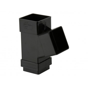 65MM SQUARE 112.5 BRANCH BLACK BR518B