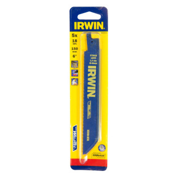IRWIN SABRE BLADES (5) 618R 150MM METAL