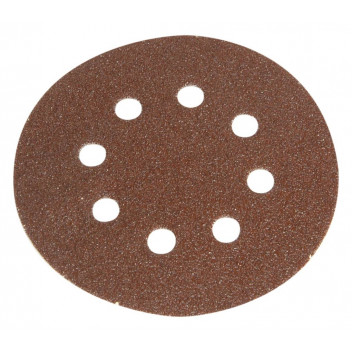 FAITHFULL H & L SANDING DISCS (5) DID3 125MM COARSE 60 GRIT