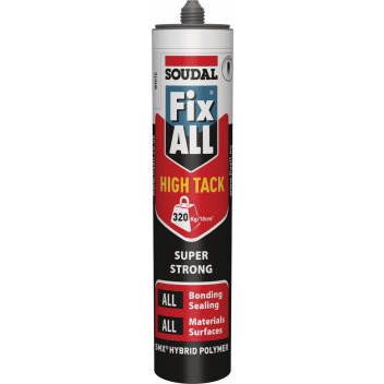 SOUDAL FIX ALL HIGH TACK 290ML WHITE