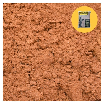 RED BUILDING SAND TRADE BAG