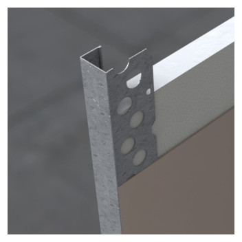 GALVANISED PLASTERBOARD EDGING BEAD PBEB13 3000MM