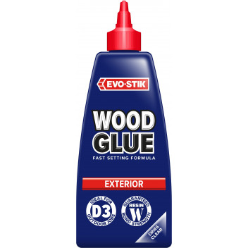 EVO-STIK RESIN WOOD GLUE EXTERIOR BLUE 500ML 30615823