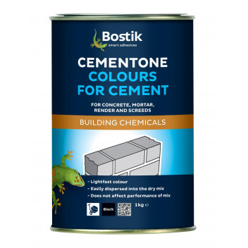 CEMENTONE DYE  POWDER CEMENT COLOUR BLACK 1KG 30812475