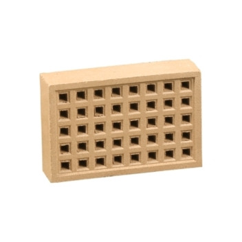AIR BRICK SQUARE HOLE BUFF (YA14B) 140 X 220MM