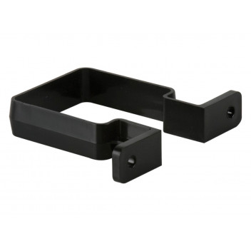 65MM SQUARE DOWNPIPE BRACKET BLACK BR507B
