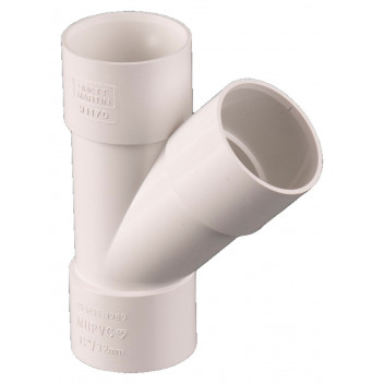 32MM SOLVENT WASTE BRANCH 45 WHITE W1170WP