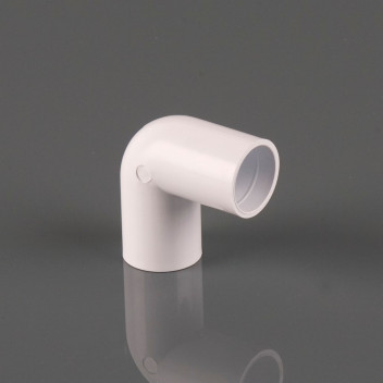 21.5MM OVERFLOW KNUCKLE BEND 90 WHITE W130WP