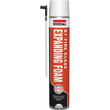 SOUDAL B1 FIRE & ACOUSTIC HAND HELD EXPANDING FOAM 750ML BLUE  132728