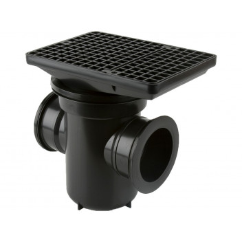 BACK INLET RODDABLE GULLY RECTANGULAR GRID B1002
