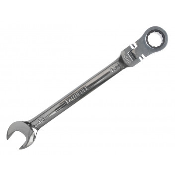 FAITHFULL RATCHET COM SPANNER FLEX HEAD CV 13MM
