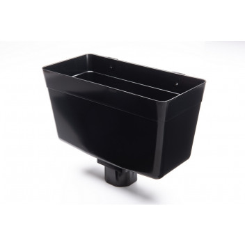 68MM ROUND/65MM SQUARE DOWNPIPE HEAD BLACK BR311B