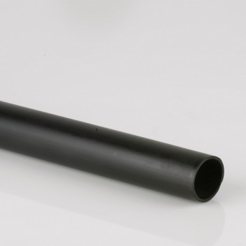 32MM P/FIT WASTE X 3M WASTE PIPE P/P BLACK W9200B