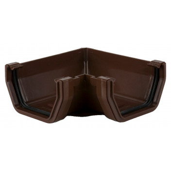 114MM SQUARE GUTTER ANGLE 90 BROWN BR058BR