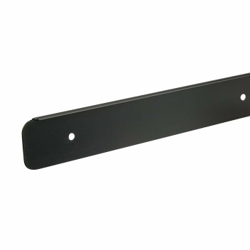 WORKTOP END CAP 40MM BLACK - BULLNOSE