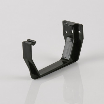 114MM SQUARE GUTTER SUPPORT BRACKET BLACK BR053B