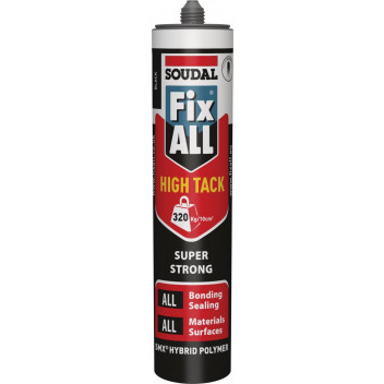 SOUDAL FIX ALL HIGH TACK 290ML BLACK