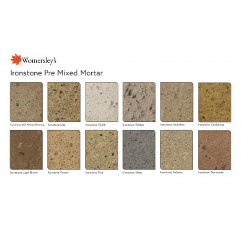 WOMERSLEY IRONSTONE OLD WHITE PREMIXED HYDRAULIC LIME MORTAR