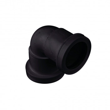 40MM P/FIT WASTE KNUCKLE BEND BLACK W927B