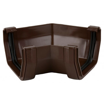 114MM SQUARE GUTTER ANGLE 135 BROWN BR059BR