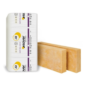 ISOVER CWS 32 - 100MM (3.28M2 PACK) CAVITY WALL SLAB