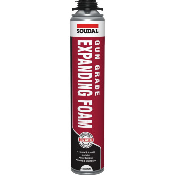 SOUDAL EXPANDING FOAM GUN GRADE GAP FILLER B3 750ML  116745