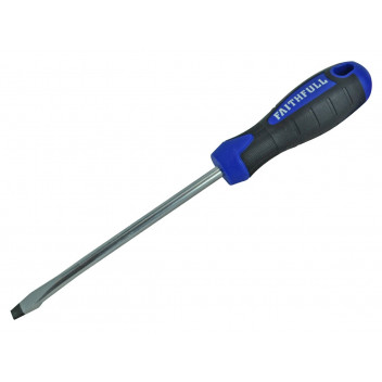 FAITHFULL SOFT GRIP S/DRIVER F LARED 150MM X  8MM