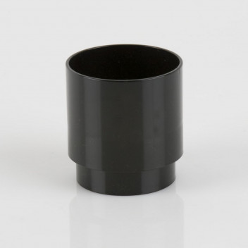 68MM ROUND DOWNPIPE CONNECTOR BLACK BR206B
